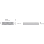 Triak 100 W 24 V DC i ściemnialny sterownik napięcia stałego 1-10 V, IP20 89100VND ONE LIGHT