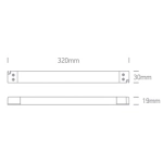 Sterownik napięcia stałego 150 W 24 V DC, smukła obudowa, idealny do montażu wewnątrz profilu, IP20 89150VL ONE LIGHT