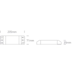 Sterownik napięcia stałego 200 W 48 V DC, IP20 89200X ONE LIGHT