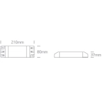 Sterownik napięcia stałego 320 W 24 V DC, IP20 89320V ONE LIGHT