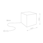 Lampa ogrodowa CUMULUS CUBE M 8966 Nowodvorski IP44 - zdjęcie dodatkowe 2