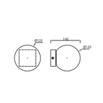 Lampa sufitowa/ścienna Mantra Puebla 8890MA - zdjęcie dodatkowe 2