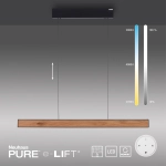 Lampa wisząca Pure E-motion Czarny/drewno 2570-79 Paul Neuhaus - zdjęcie dodatkowe 5