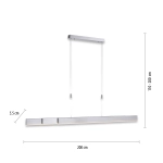 Lampa wisząca Pure-moto Aluminium 2525-95 Paul Neuhaus - zdjęcie dodatkowe 9