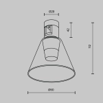 Lampa szynowa Bianca Flarity 2700K 3W 120° TR147-1-3W2.7K-BS-DE Maytoni - zdjęcie dodatkowe 6