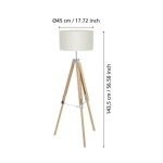 LANTADA Lampa podłogowa 44114 EGLO