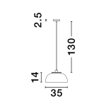 Lampa wisząca RUPA LE44286 Luces Exclusivas - zdjęcie dodatkowe 2