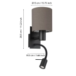 PASTERI lampa ścienna 900701 EGLO