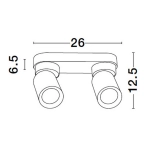 Spot GALVEZ LE44397 Luces Exclusivas - zdjęcie dodatkowe 2