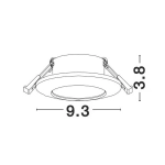 Oprawa podtynkowa AYACUCHO LE61389 Luces Exclusivas - zdjęcie dodatkowe 2
