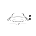 Oprawa podtynkowa AYACUCHO LE61390 Luces Exclusivas - zdjęcie dodatkowe 4