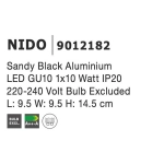 Plafon CARIPITO LE61447 Luces Exclusivas - zdjęcie dodatkowe 3