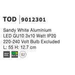 Plafon CLORINDA LE61468 Luces Exclusivas - zdjęcie dodatkowe 3