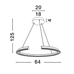 Lampa wisząca ORINOCO LE44530 Luces Exclusivas - zdjęcie dodatkowe 2