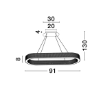 Lampa wisząca YOTAU LE44730 Luces Exclusivas - zdjęcie dodatkowe 2