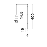 Lampa wisząca FRIAS LE41629 Luces Exclusivas - zdjęcie dodatkowe 5