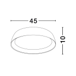 Plafon CARACOLLO LE44811 Luces Exclusivas - zdjęcie dodatkowe 2