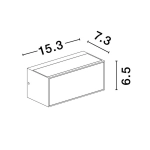 Kinkiet COBIJA LE73718 Luces Exclusivas - zdjęcie dodatkowe 3