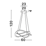 Lampa wisząca JAUJA LE44327 Luces Exclusivas - zdjęcie dodatkowe 4