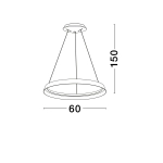 Lampa wisząca BATALLAS LE44649 Luces Exclusivas - zdjęcie dodatkowe 1