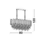 Lampa wisząca CAMPANA LE42289 Luces Exclusivas - zdjęcie dodatkowe 3