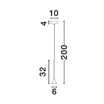 Lampa wisząca SITGES LE43494 LUCES EXCLUSIVAS - zdjęcie dodatkowe 2