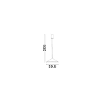Lampa wisząca ZOLBINO LE45422 LUCES EXCLUSIVAS - zdjęcie dodatkowe 3