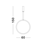 Lampa wisząca AUTLAN LE42775 Luces Exclusivas - zdjęcie dodatkowe 2