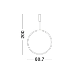 Lampa wisząca AUTLAN LE42773 Luces Exclusivas - zdjęcie dodatkowe 3