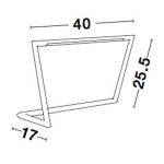 Lampa stołowa PALO LE41448 Luces Exclusivas - zdjęcie dodatkowe 3