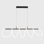 Lampa wisząca ZIGZAG BK AZ5827 AZZARDO