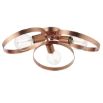 kinkiecik.pl Lampa sufitowa HOOP 3LT SEMI FLUSH 91039 ENDON