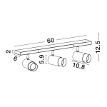 Plafon CAYES LE42614 Luces Exclusivas - zdjęcie dodatkowe 4