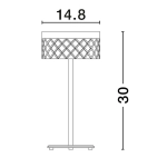 Lampa stołowa MINEROS LE44584 Luces Exclusivas - zdjęcie dodatkowe 3