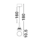 Lampa wisząca GUAY LE44214 Luces Exclusivas - zdjęcie dodatkowe 2