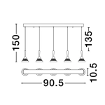 Lampa wisząca GUAY LE44216 Luces Exclusivas - zdjęcie dodatkowe 2