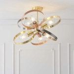 kinkiecik.pl Lampa wisząca HOOP 6LT PENDANT 91935 ENDON