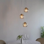 kinkiecik.pl Lampa wisząca DIMPLE 3LT PENDANT 91971 ENDON