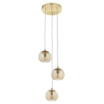 kinkiecik.pl Lampa wisząca DIMPLE 3LT PENDANT 91971 ENDON