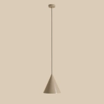 Beżowa lampa wisząca w kształcie stożka FORM BEIGE 1108G17 Aldex - zdjęcie dodatkowe 2