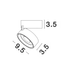 Plafon ALBACETE LE61358 Luces Exclusivas - zdjęcie dodatkowe 2