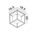 Plafon PLATA LE41789 Luces Exclusivas - zdjęcie dodatkowe 2
