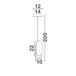 Lampa wisząca BOSSOST LE45952 3000K LUCES EXCLUSIVAS - zdjęcie dodatkowe 3