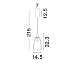 Lampa wisząca IQUITOS LE44847 Luces Exclusivas - zdjęcie dodatkowe 2