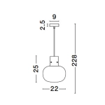 Lampa wisząca PADRE LE42629 Luces Exclusivas - zdjęcie dodatkowe 4
