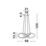 Lampa wisząca CHIAPAS LE42834 Luces Exclusivas - zdjęcie dodatkowe 7