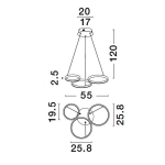 Lampa wisząca GARCIA LE42827 Luces Exclusivas - zdjęcie dodatkowe 7