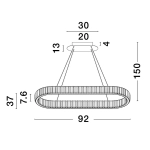 Lampa wisząca BAUTA LE42672 Luces Exclusivas - zdjęcie dodatkowe 7