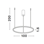 Lampa wisząca TOLUCA 100cm LE42779 Luces Exclusivas - zdjęcie dodatkowe 3