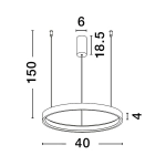 Lampa wisząca ZACAPU LE44321 Luces Exclusivas - zdjęcie dodatkowe 2